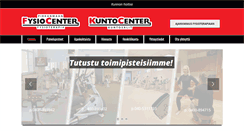 Desktop Screenshot of fysiocenter.net