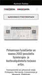 Mobile Screenshot of fysiocenter.net