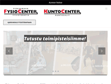 Tablet Screenshot of fysiocenter.net